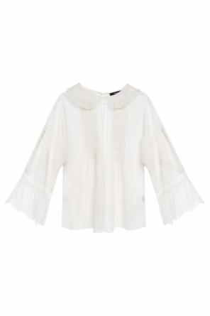 Lace-trimmed blouse, zdjęcie 1 Lace-trimmed blouse od Diesel
